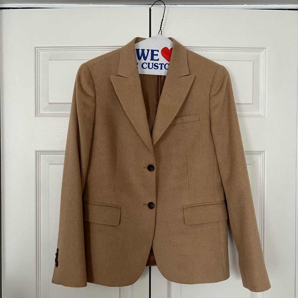 Brooks Brothers Camel Hair Women’s Blazer